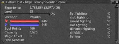 Signature for player Gabumtest