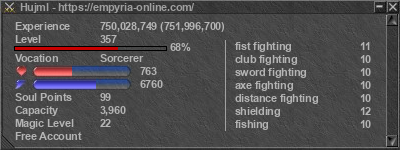 Signature for player Hujml