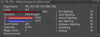 Signature for player Plo Plo